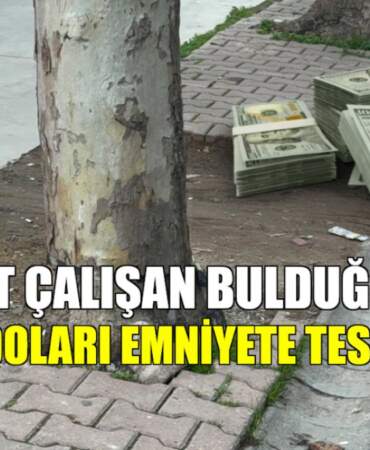 Dürüst market çalışanının hareketi alkış topladı! Sokakta bulduğu 60 bin doları polise teslim etti