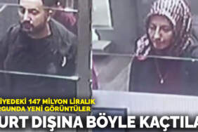 Adliyedeki 147 milyon liralık vurgunda yeni görüntüler! Yurt dışına böyle kaçtılar