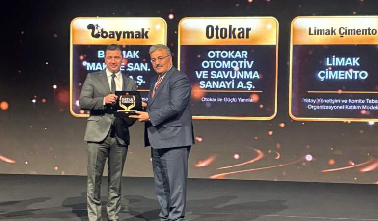 Otokar’ın eğitim projesi TİSK ödülünü kazandı