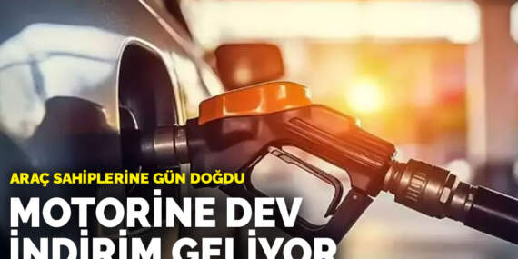 Araç sahiplerine gün doğdu: Motorine dev indirim geliyor, tabela o saatte değişecek