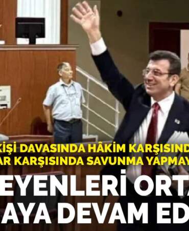 İmamoğlu üçüncü kez hâkim karşısında: Suç işleyenleri ortaya çıkarmaya devam edeceğim