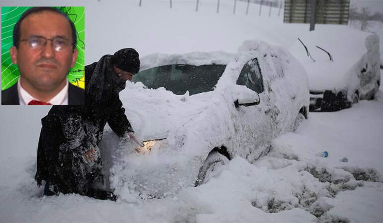 Meteoroloji uzmanı Ahmet Uçar uyardı: Karadeniz üzerinden geliyor, o illerde kar kalınlığı 50 santimetreyi bulacak