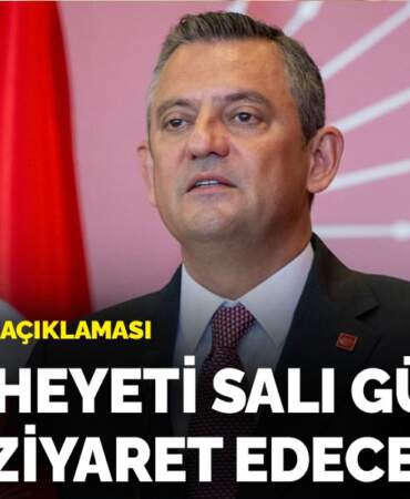 Özel’den süreç açıklaması: İmralı Heyeti Salı günü CHP’yi ziyaret edecek
