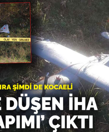 Ankara’dan sonra şimdi de Kocaeli: İzmit’e düşen İHA ‘Rus yapımı’ çıktı