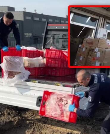 Esenyurt’ta kaçak et operasyonu! 1 ton kanatlı et imha edildi