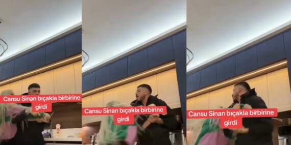 TikTok fenomenleri arasında bıçaklı kavga skandalı! Canlı yayında dehşet anları anbean kaydedildi