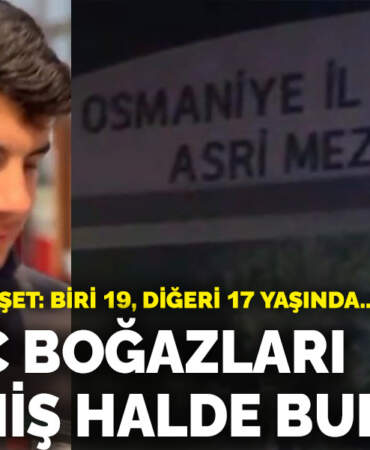 Mezarlıkta dehşet: Biri 19, diğeri 17 yaşında…! 2 genç boğazları kesilmiş halde bulundu