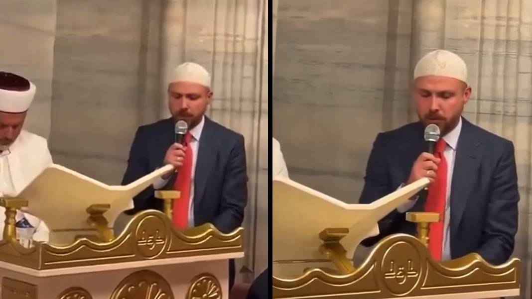 Şehzadebaşı Camii’nde anlamlı program: Bilal Erdoğan’dan Kur’an-ı Kerim tilaveti