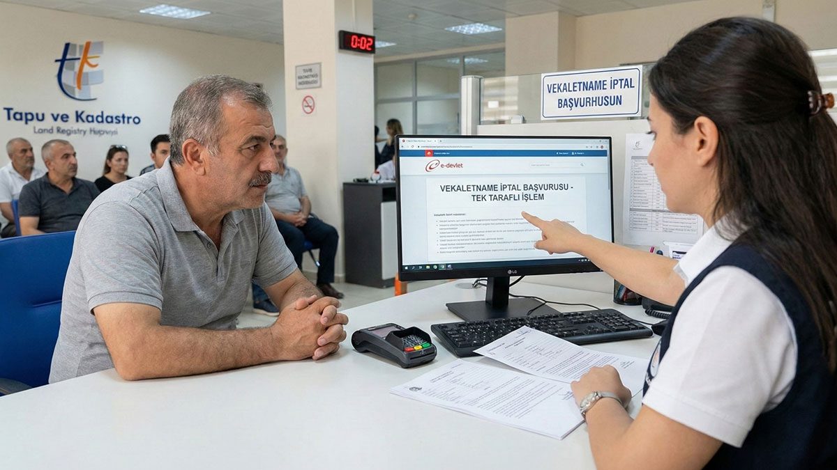 Webtapu vekalet iptali nasıl yapılır? e-Devlet üzerinden anında işlem!