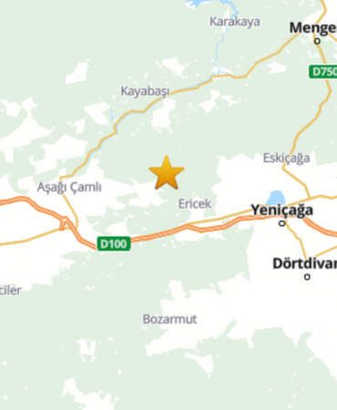 Bolu’da korkutan deprem | Son depremler