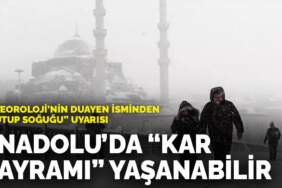 Meteoroloji’nin duayen isminden ‘Kutup soğuğu’ uyarısı: Anadolu’da ‘kar bayramı’ yaşanabilir