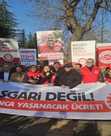 DİSK’ten rapor: Özel sektörde10 işçiden 5’i asgari ücret ve altında çalışıyor