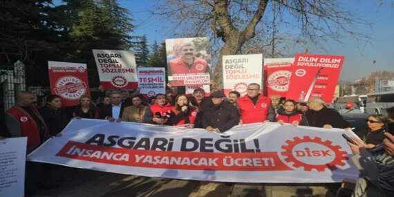 DİSK’ten rapor: Özel sektörde10 işçiden 5’i asgari ücret ve altında çalışıyor