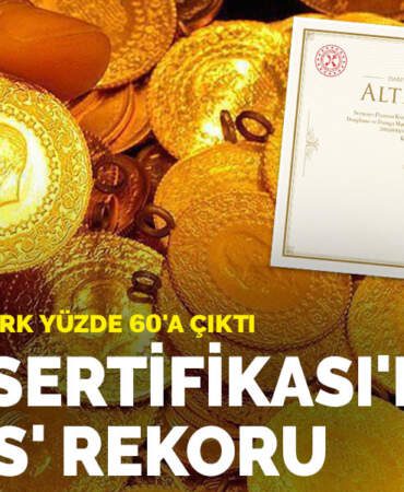 Altın Sertifikası’nda ‘makas’ rekoru: Gram altınla fark yüzde 60’a çıktı