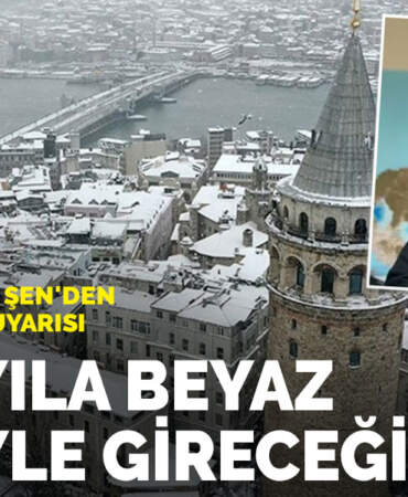 Prof. Dr. Orhan Şen’den İstanbul’a kar uyarısı: Yeni yıla beyaz örtüyle gireceğiz