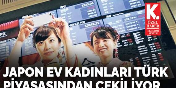 Japon ev kadınları Türk piyasasından çekiliyor