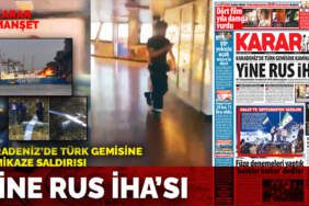 Karadeniz’de Türk gemisine kamikaze saldırısı: Yine Rus İHA’sı