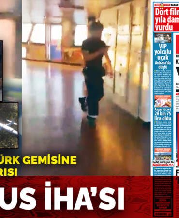 Karadeniz’de Türk gemisine kamikaze saldırısı: Yine Rus İHA’sı