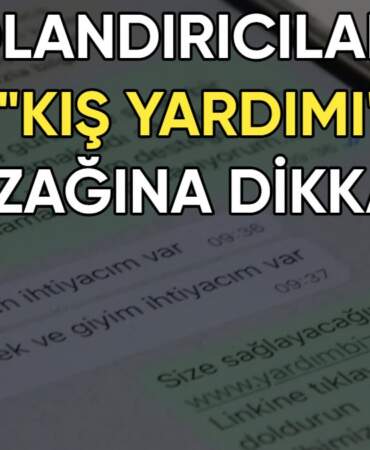 Kış fırsatçılarına dikkat! “Yardım” bahanesiyle kara para tuzağı!