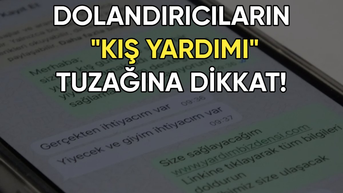 Kış fırsatçılarına dikkat! “Yardım” bahanesiyle kara para tuzağı!