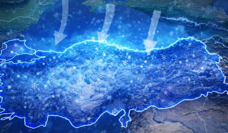 Beklenen Arktik soğuk hava dalgasında yeni gelişme! Türkiye ihtimali yüzde 60’a çıktı!