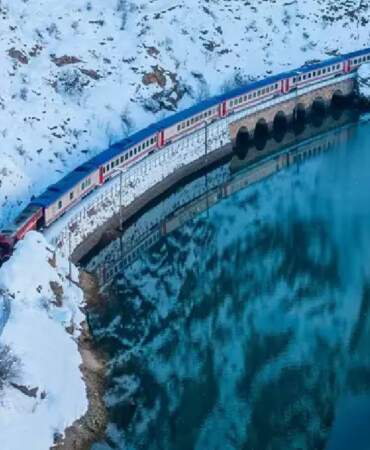 Bu seferler Doğu Ekspresi’ni aratmıyor! Yer bulamadım diye üzülmeyin: Kış masalı yaşatan en güzel rotalar