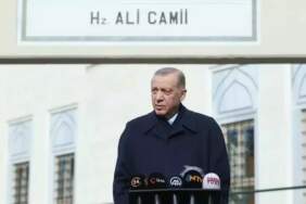 Erdoğan, cuma namazını Hz. Ali Camisi’nde kıldı