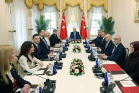 Erdoğan, Balkan ülkelerinin dışişleri bakanlarını kabul etti