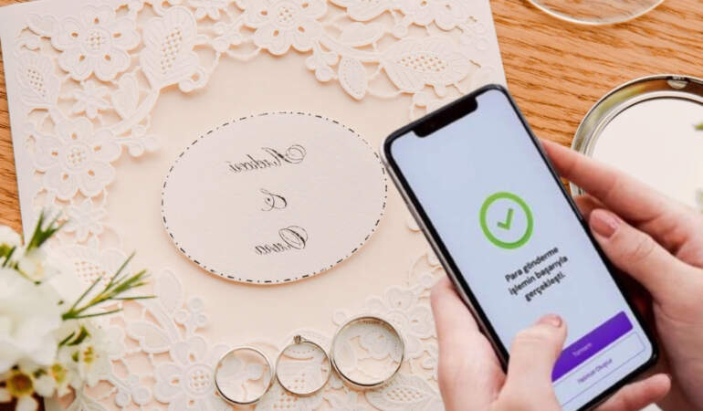 Düğünlerde yeni uygulama! Altın takamayanlara yeni çözüm bulundu: Artık IBAN koyuyorlar