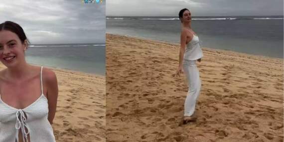 Ünlü oyuncu Bali’den video paylaştı, sosyal medyayı salladı! Melis Sezen’in dansı çok konuşuldu