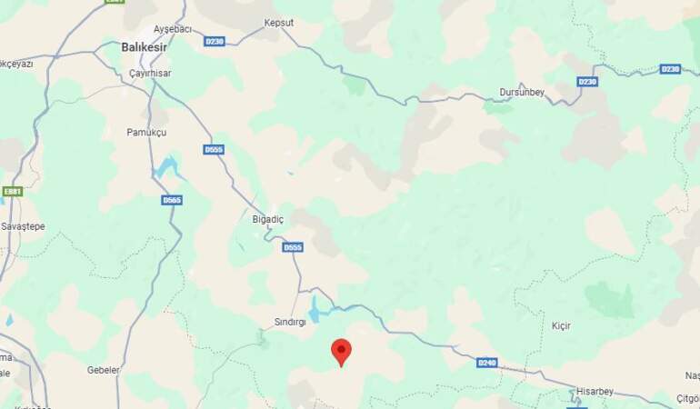 Balıkesir’de 10 saniye arayla 2 deprem