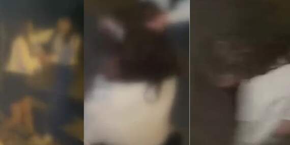 Adana’da genç kızların ‘erkek arkadaş’ kavgası kamerada: Yerden yere vurup darp ettiler!