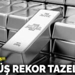 Gümüş rekor tazeledi: 103 doları aştı