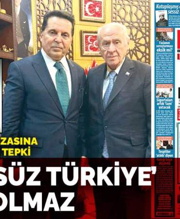 ‘Kent Uzlaşısı’ cezasına Bahçeli’den sert tepki: ‘Terörsüz Türkiye’ böyle olmaz