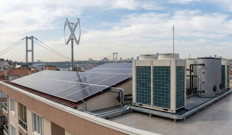 Hibrit enerji nedir? Güneş enerjisi ile ısınma verimli mi? Faturayı yarıya indiren teknoloji!