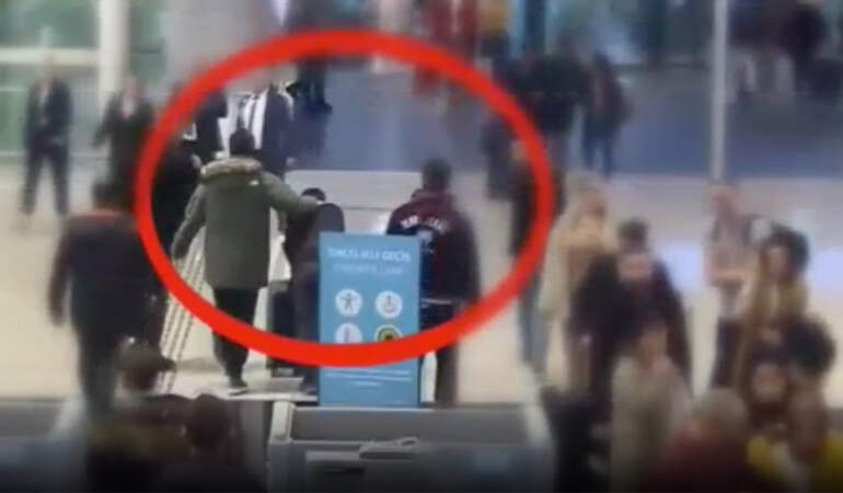 Şişli’de kesik baş cinayetinde yeni görüntüler: Şüpheliler havalimanında böyle yakalandı