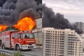 Son dakika! Esenyurt’ta market deposunda yangın! Çok sayıda itfaiye ekibi sevk edildi