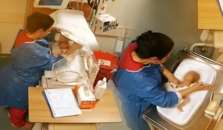 5 günlük bebeğe şiddet uygulayan hemşirenin ifadesi ortaya çıktı: Bir anlık gaflet ve refleks ile yaptım