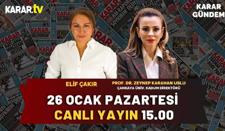Kadın İstihdamı ve Kültürel Mirasımız… Prof. Dr. Zeynep Karahan Uslu anlatıyor