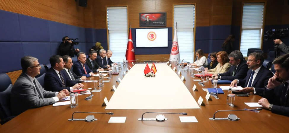 Fuat Oktay, İspanya Temsilciler Meclisi Başkanı Francina Armengol Socias ile görüştü