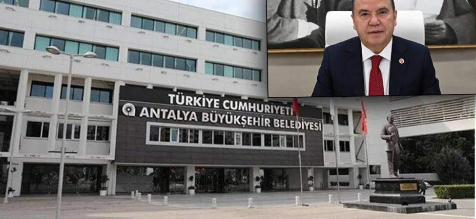 Antalya Büyükşehir Belediyesi’ne yönelik soruşturmada iddianame tamamlandı: Muhittin Böcek için 44 yıl hapis istemi