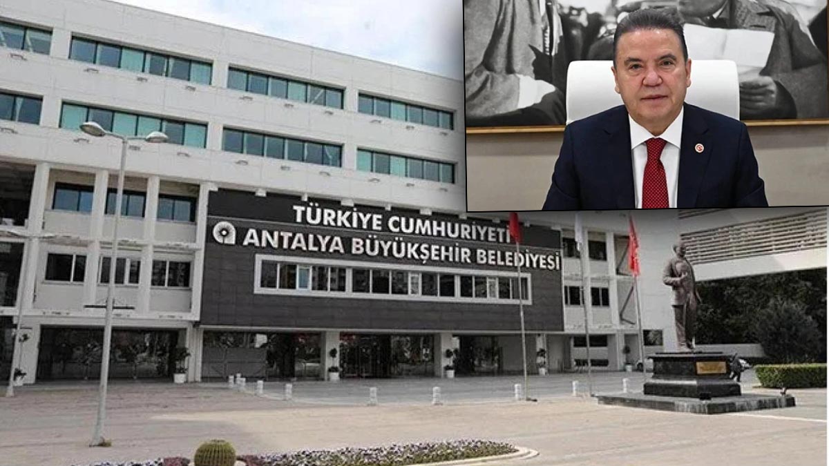 Antalya Büyükşehir Belediyesi’ne yönelik soruşturmada iddianame tamamlandı: Muhittin Böcek için 44 yıl hapis istemi
