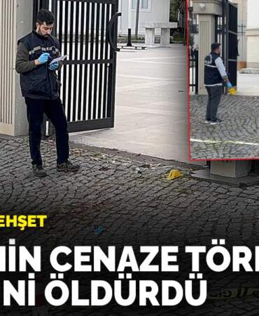 Kağıthane’de dehşet: Annesinin cenaze töreninde kardeşini öldürdü