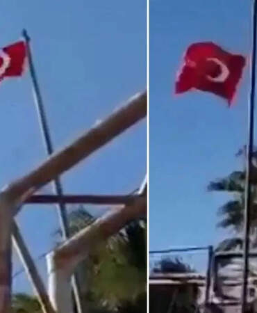 Türk bayrağı saldırısında 69 gözaltı, 8 tutuklama