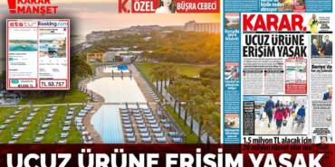 Ucuz ürüne erişim yasak