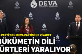 DEM Parti’den DEVA Partisi’ne ziyaret: ‘Hükümet sözcülerinin kullandığı dil Kürt halkını yaralıyor’