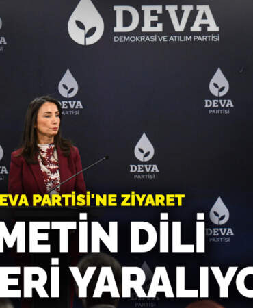 DEM Parti’den DEVA Partisi’ne ziyaret: ‘Hükümet sözcülerinin kullandığı dil Kürt halkını yaralıyor’
