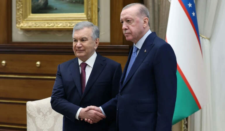 Erdoğan: Özbekistan ile ticarette 5 milyar dolar hedefine yakınız