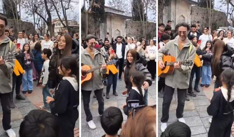 Galata sokaklarında Simge izdihamı! Ünlü şarkıcıdan konser öncesi ezber bozan prova: Provası konsere dönüştü