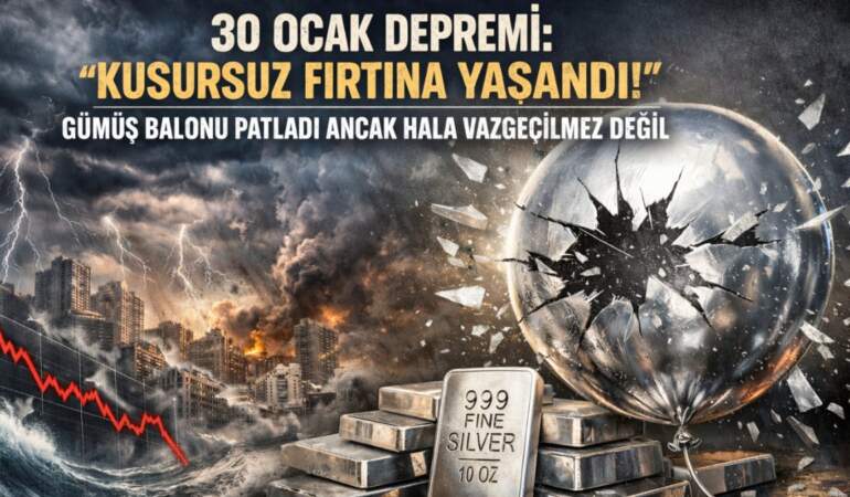 Gümüşteki “30 Ocak depremi”ni yapay zekaya sorduk: “Kusursuz fırtına yaşandı!” Gümüş balonu patladı ancak hala vazgeçilmez değil
